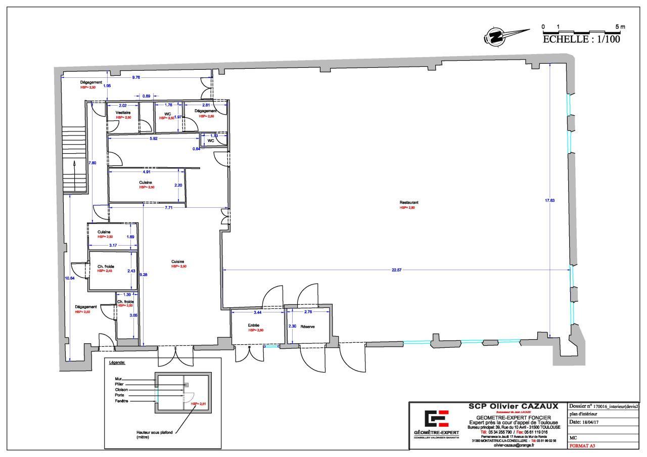 Commerce Colomiers 610m² Location commerce Colomiers Haute-Garonne OLCOM2424610 6